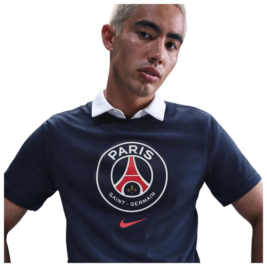 Nike Ανδρική κοντομάνικη μπλούζα Paris Saint-Germain Crest Tee Nike Ανδρική κοντομάνικη μπλούζα Paris Saint-Germain Crest Tee